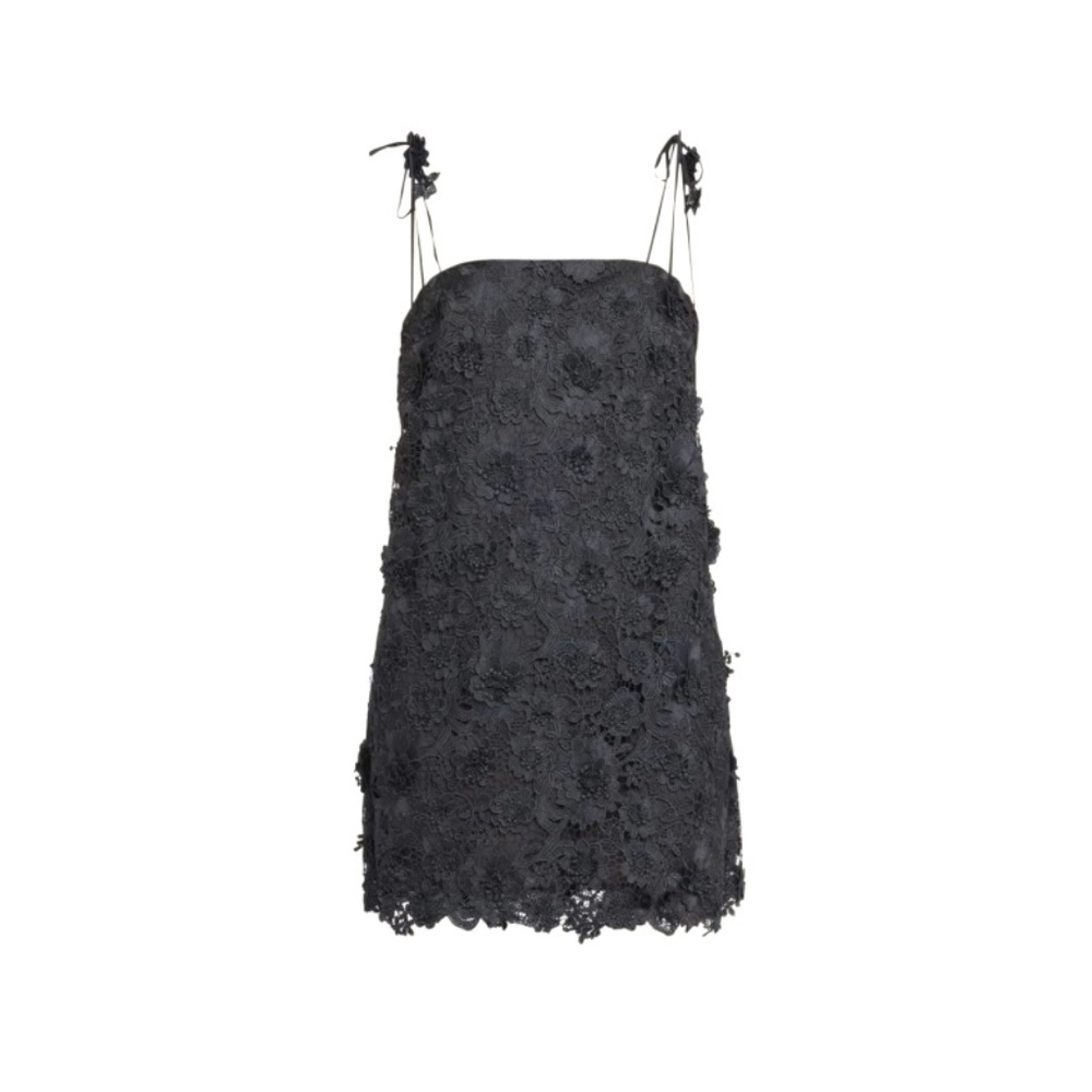 ZIMMERMANN Raie Lace Flower Mini Dress 2 *NEW